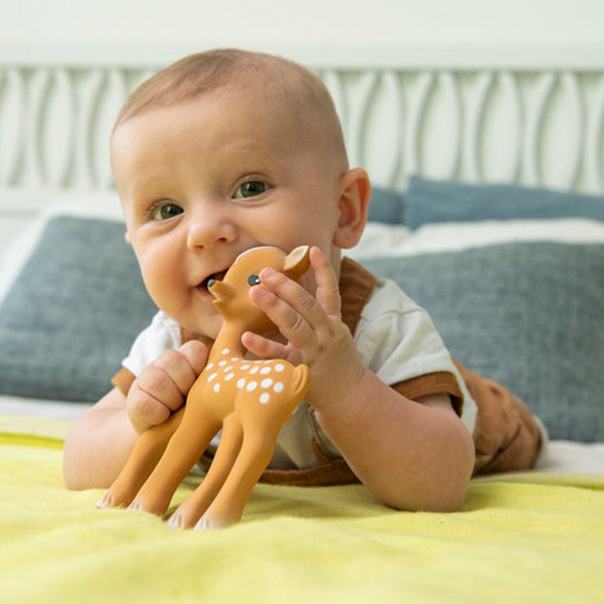 Mordedor Fan-Fan o Veado com Caixa de Oferta - Castanho Castanho-4