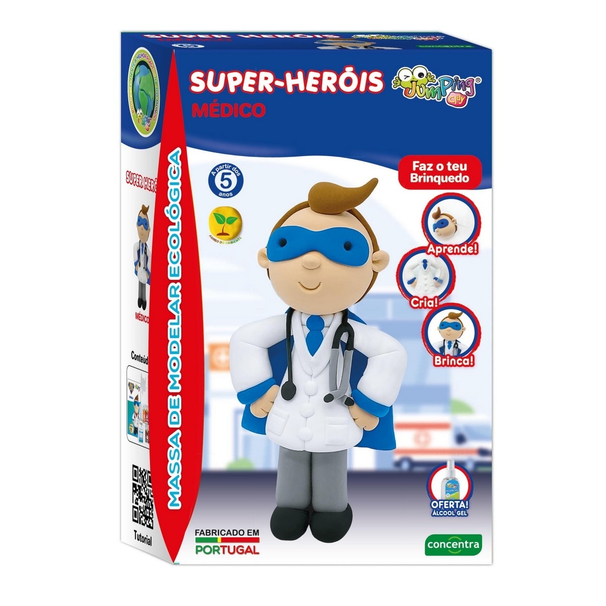 Imagem 0 de Jumping Clay - Super Heróis Médico Concentra
