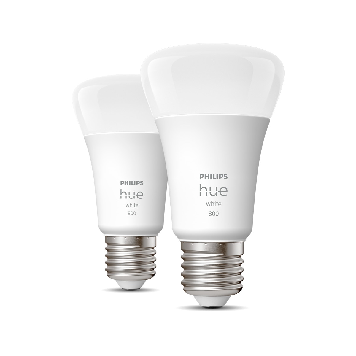 Pack 2 Bombillas LED Philips HUE White A60 E27 Blanco-1
