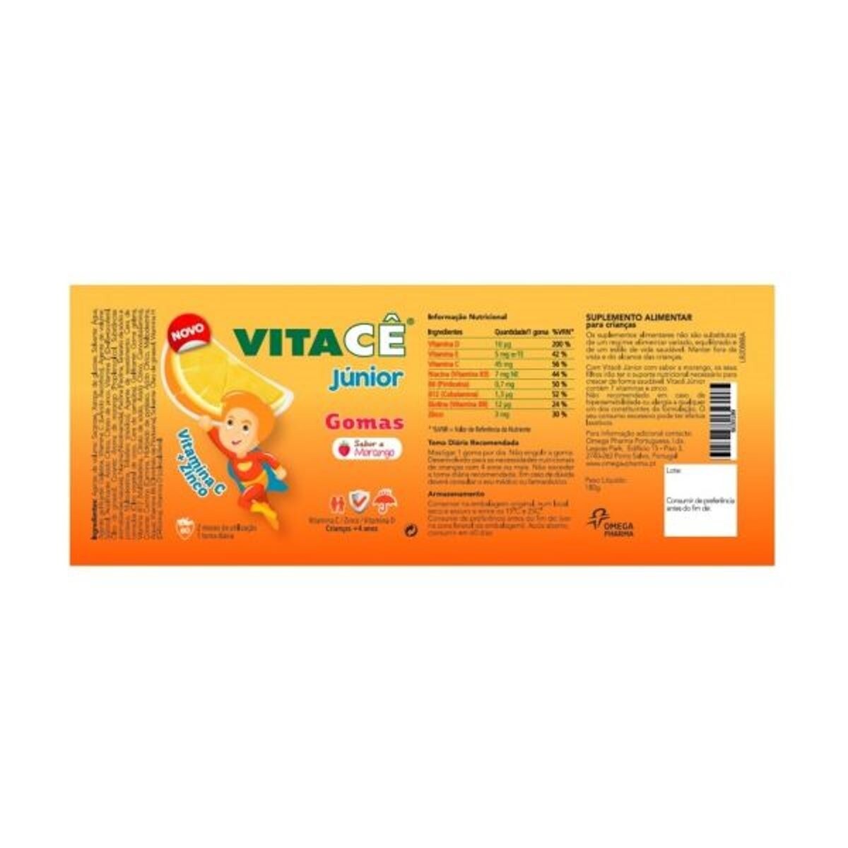 Vitaminas Júnior 60 Gomas Vitacê 2