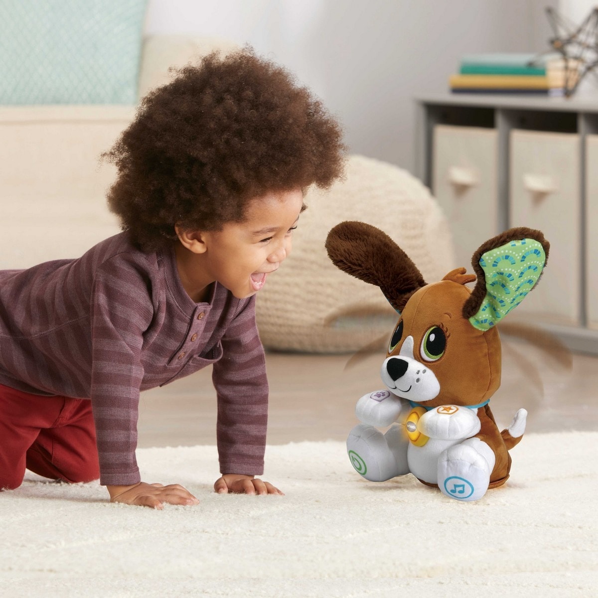 Vtech Baby - Billy o Cachorrinho Interativo Concentra 8