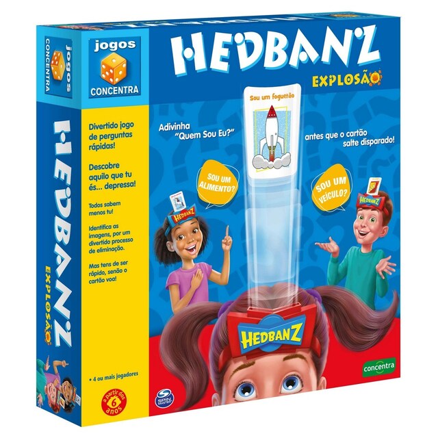 Imagem 0 de Jogos Concentra - Hedbanz Explosão Concentra