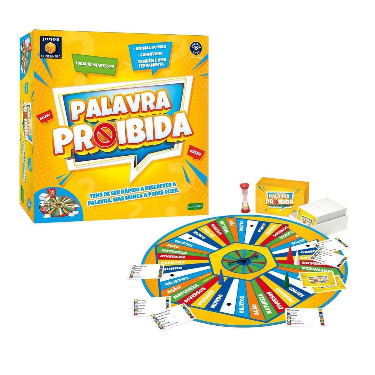 Jogos Concentra - Palavra Proíbida! Concentra 3