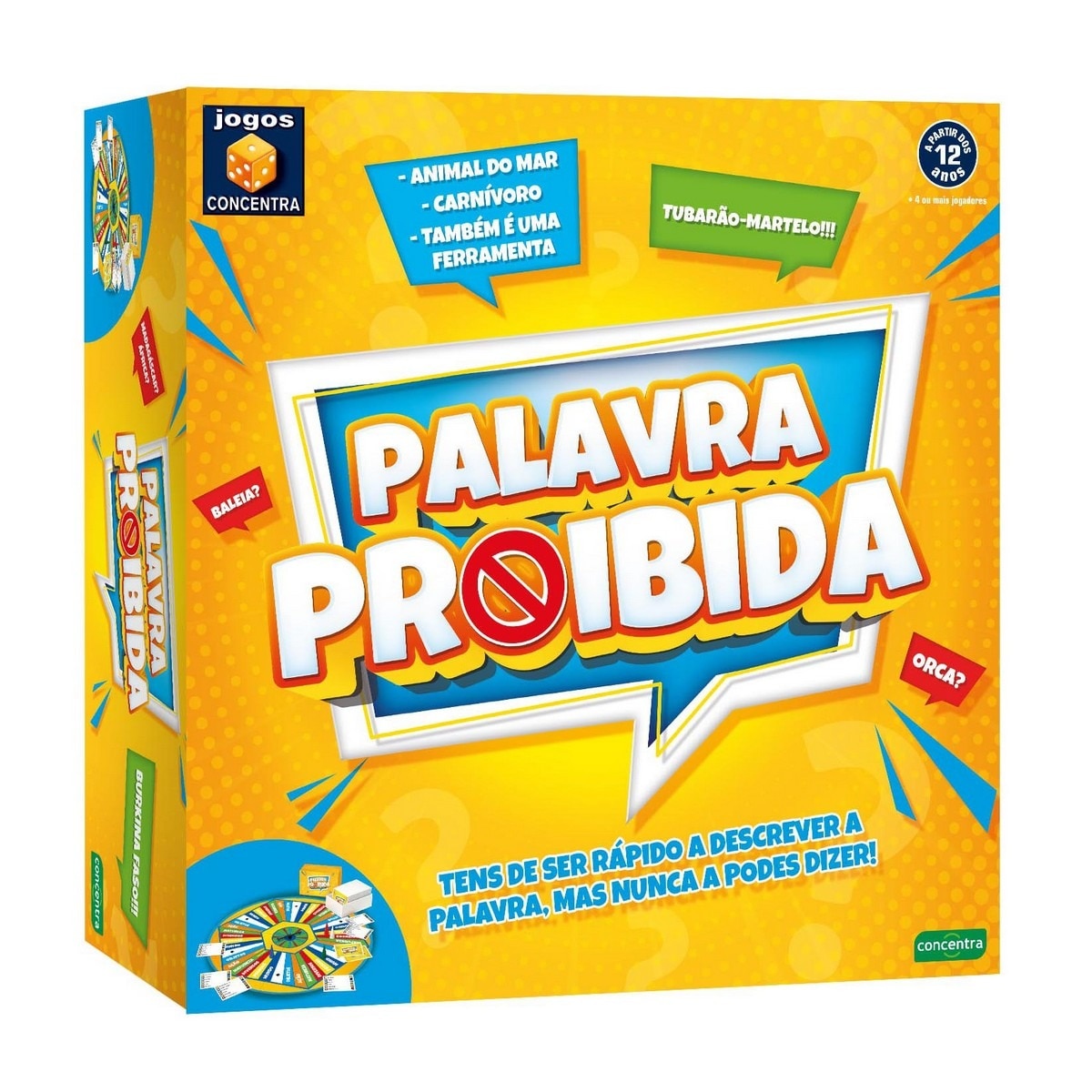 Jogos Concentra - Palavra Proíbida! Concentra 2