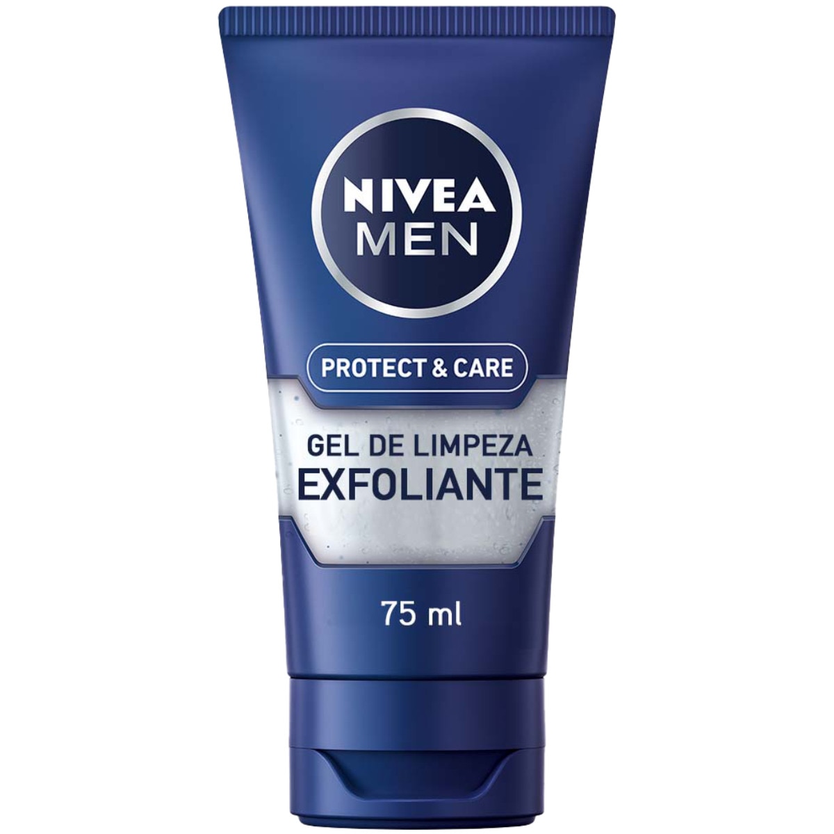 Gel de Limpeza Exfoliante Protect & Care embalagem 75 ml