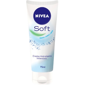 Creme Hidratante Intensivo Rosto Soft embalagem 75 ml - Nivea