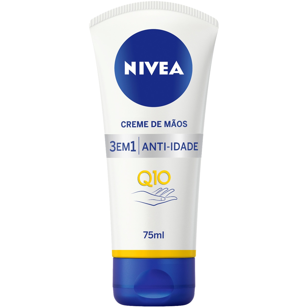 Creme de Mãos Q10 3 em 1 Anti-Idade embalagem 75 ml