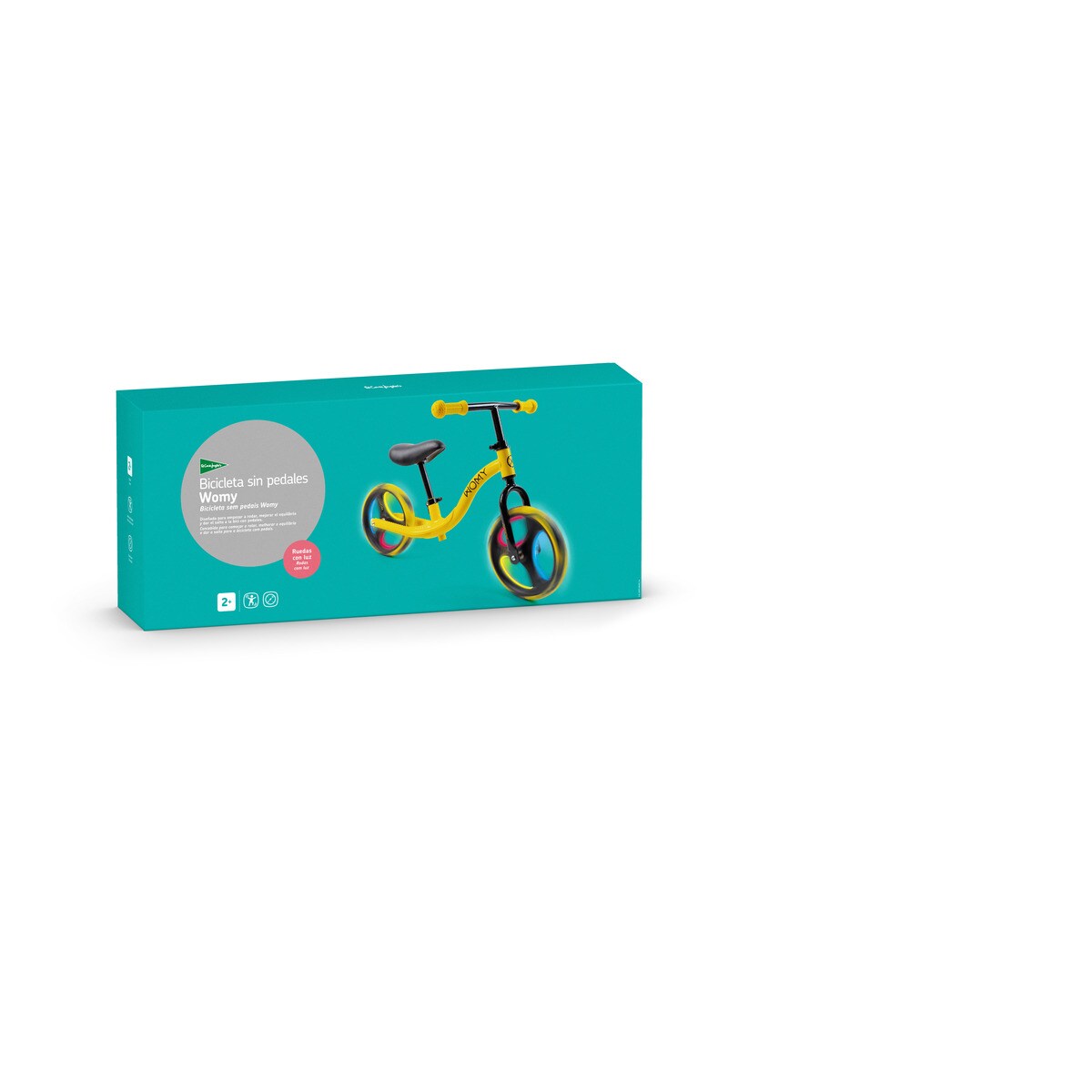 Bicicleta de iniciación sin pedales Womy El Corte Inglés 2