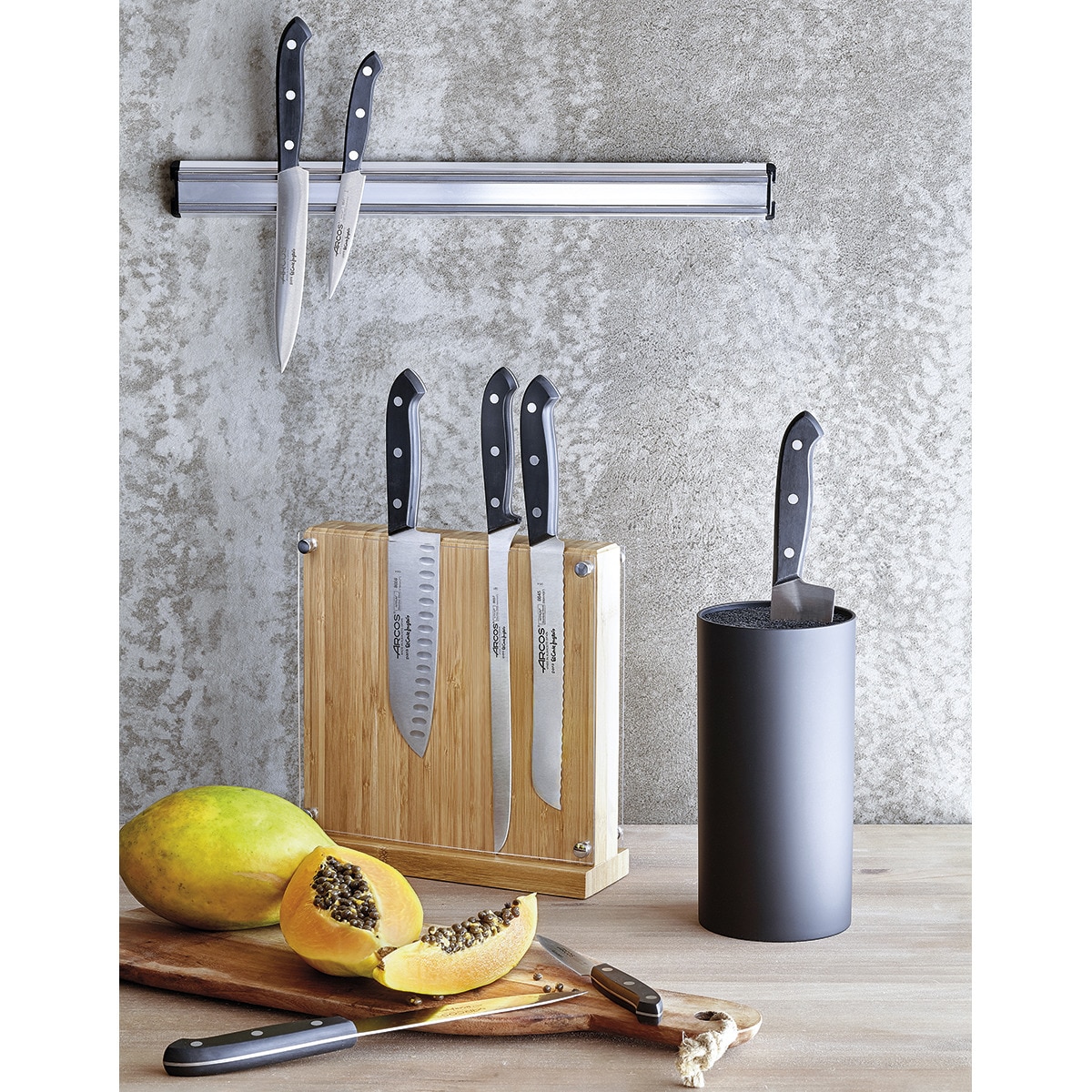 Faca de pão El Corte Inglés by Arcos Preto-6