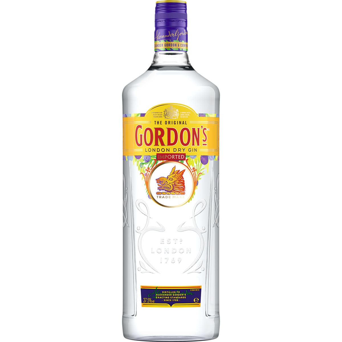 London Dry ginebra inglesa botella 70 cl