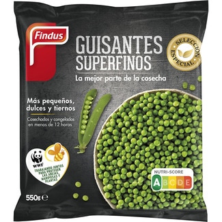 guisantes superfinos bolsa 550 g - Findus
