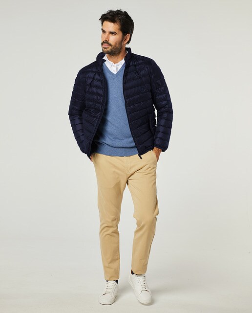 Cazadora acolchada de hombre azul marino · El Pulpo · El Corte Inglés