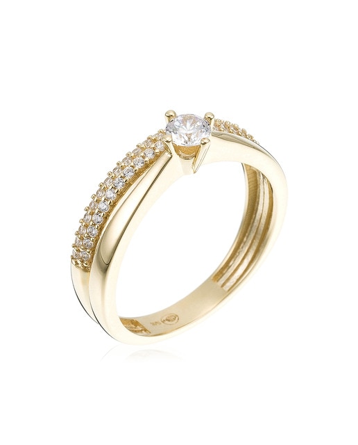 Imagen 0 de Anillo "Fiancée" oro amarillo