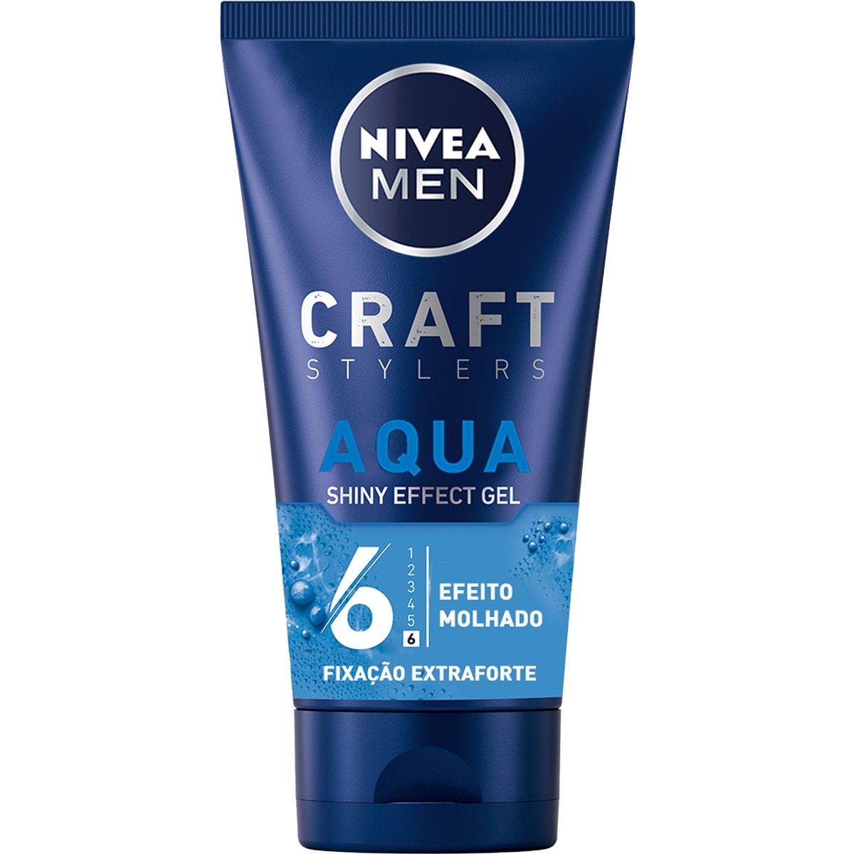 Gel Extra Forte Efeito Molhado Aqua embalagem 150 ml