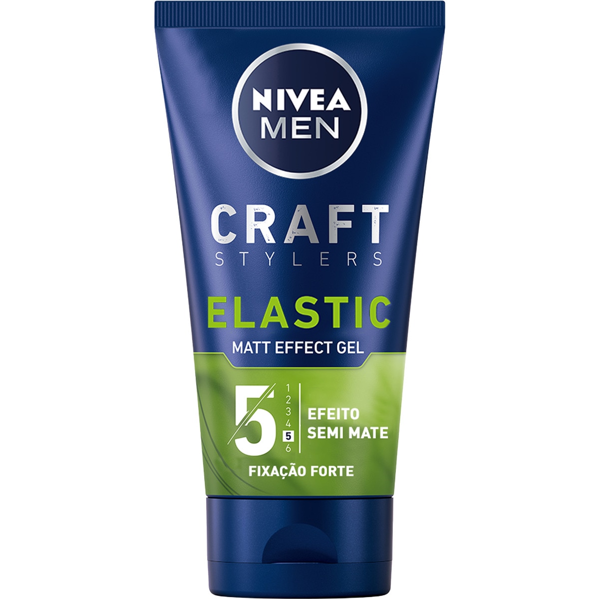 Gel Fixação Forte Efeito Semi Mate Elastic embalagem 150 ml