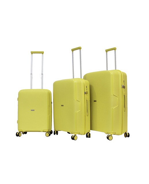 Maleta grande, rígida amarillo claro, con capacidad 92 L · Gloria Ortiz · El  Corte Inglés