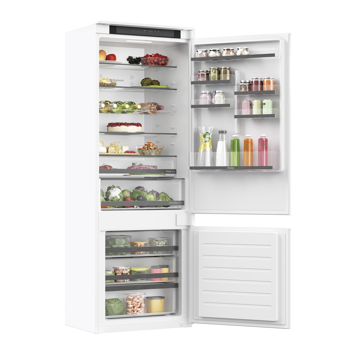Frigorífico Combinado Encastrável Haier 2D 70 SERIES 6 HBW5719E No Frost e de 193,5 cm - Branco Branco-3