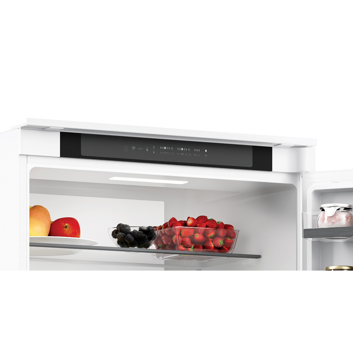 Frigorífico Combinado Encastrável Haier 2D 55 Série 6 HBW5518E No Frost e Luz Led de 177,2 cm - Branco Branco-10