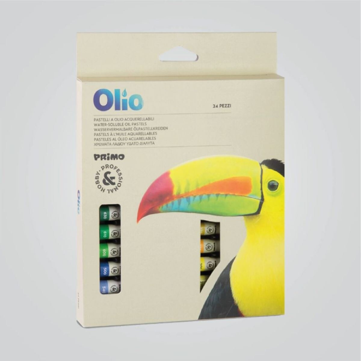 Tinta a óleo e pastéis de óleo solúveis em água, 24 cores 1