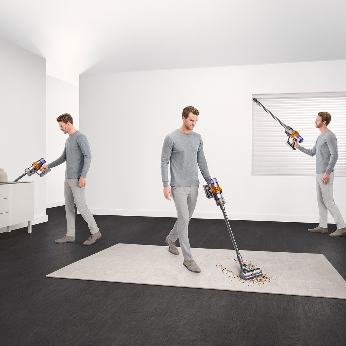 Recondicionado - Grade A - Aspirador Vertical Dyson V15™ Detect Absolute Recarregável - Cinzento 3