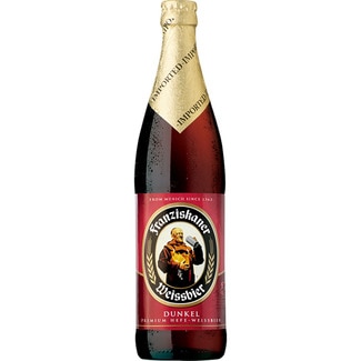 cerveza de trigo Dunkel alemana botella 50 cl - Franziskaner
