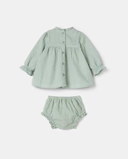 Vestido De Bebe Nina Dobby Con Nido De Abeja Coconut El Corte Ingles El Corte Ingles