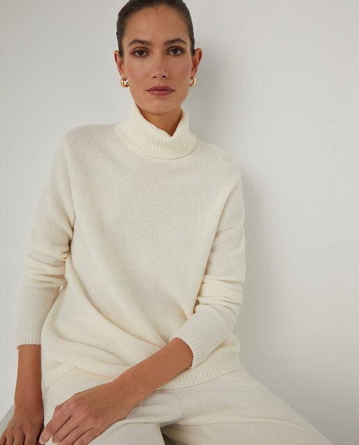Jersey punto cuello alto · Woman El Corte Inglés · El Corte Inglés