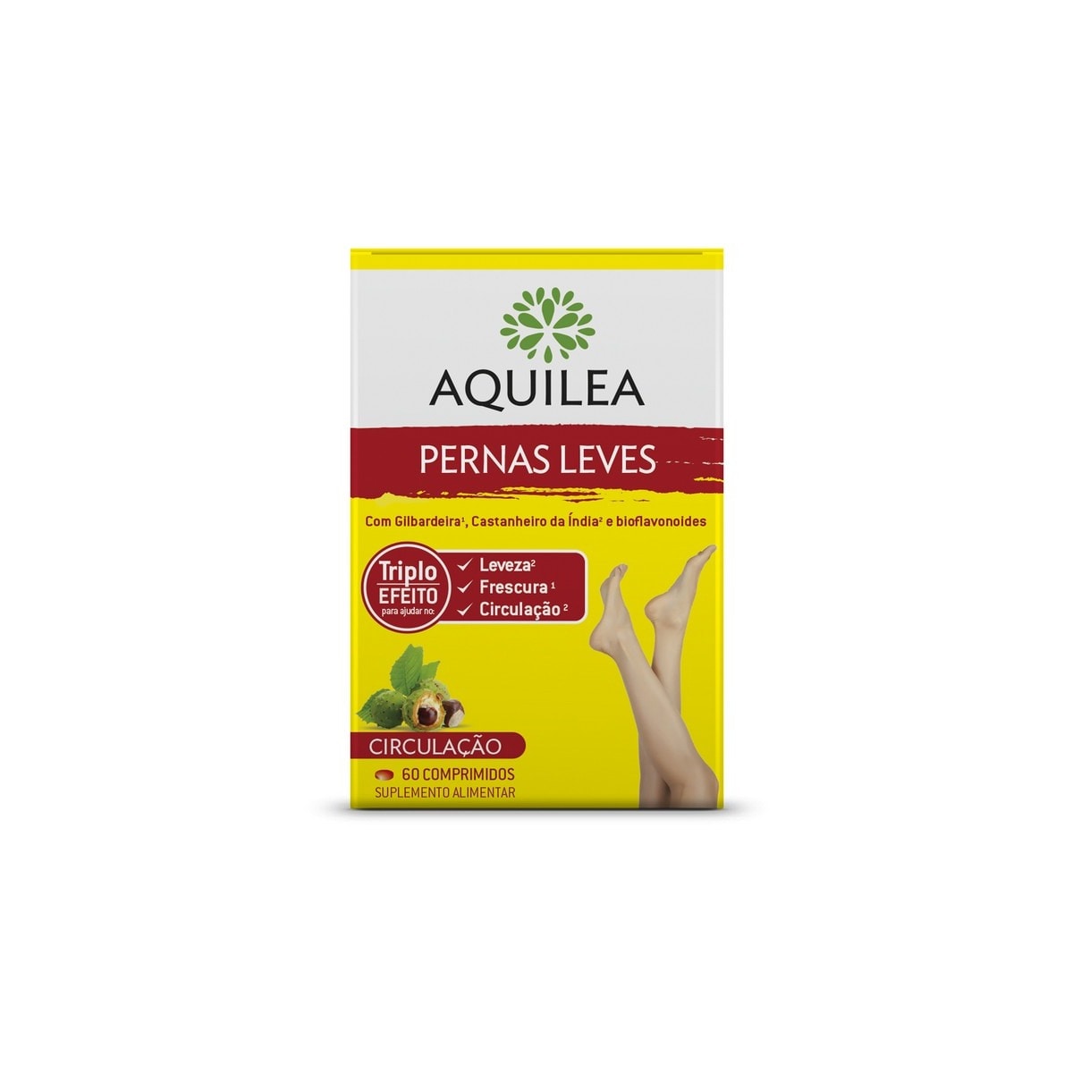 Suplemento Alimentar Pernas Leves - 60 comp. 1