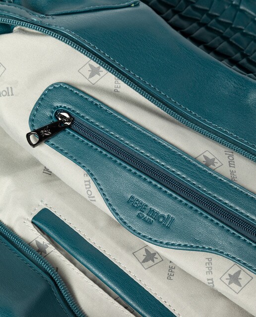 Bolso de hombro Pepe Moll en azul con detalle de colgante · Pepe Moll · El Corte  Inglés