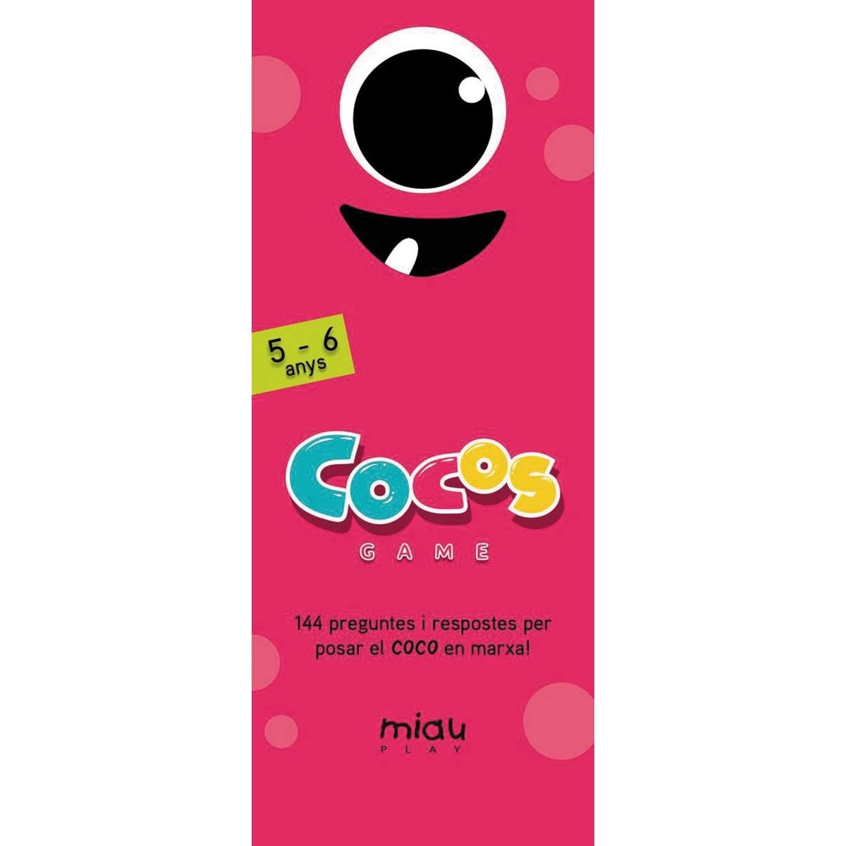Cocos game 5-6 anys: Preguntes y respostes per posar el coco en marxa!(Tapa blanda) 1