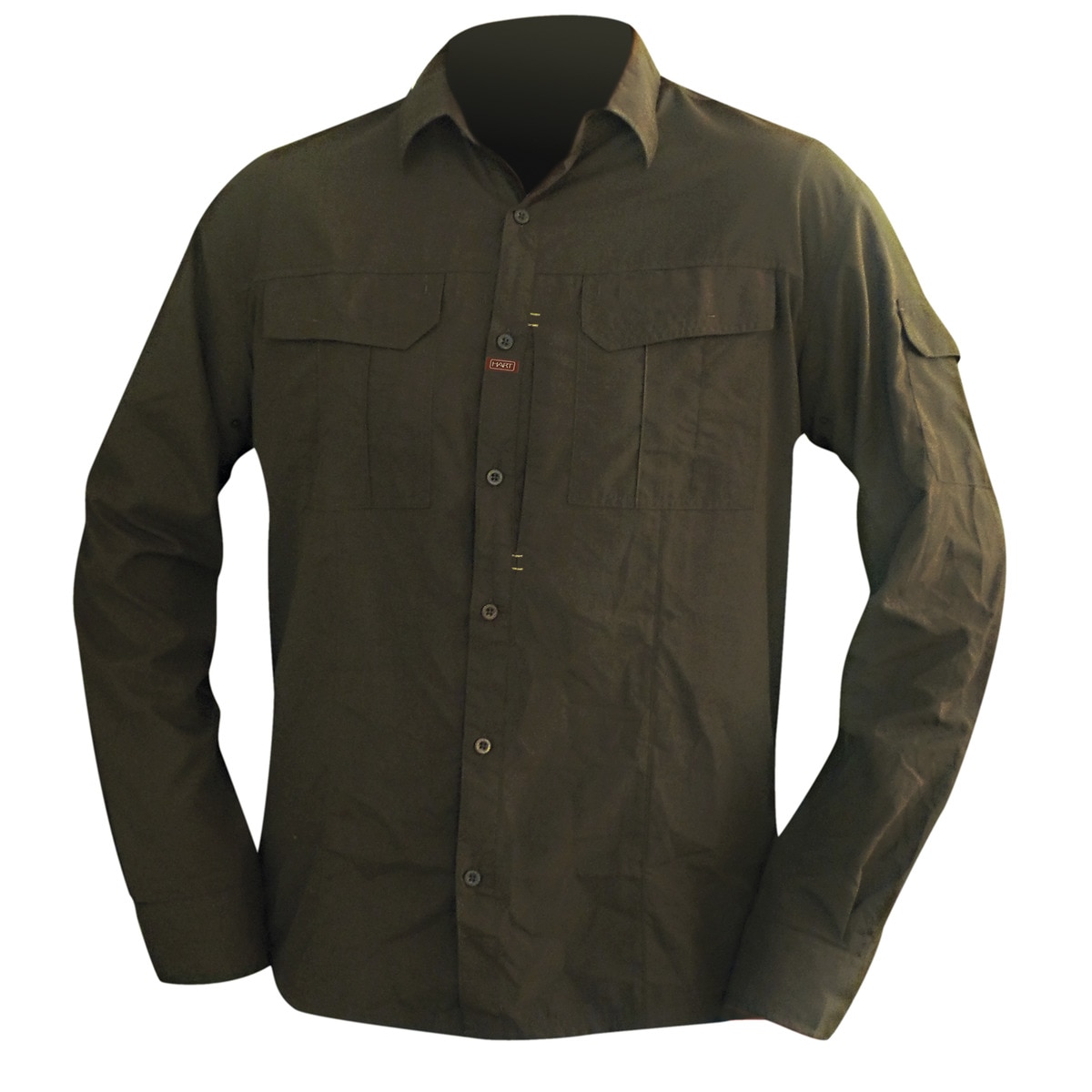 Camisa de Homem Astiz L Verde-escuro-1