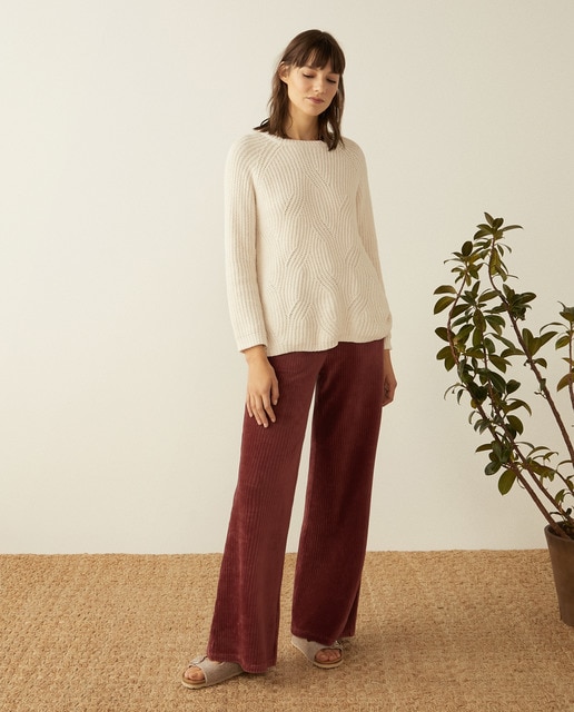 Pantalones anchos y palazzo mujer · Rojos · Moda mujer · El Corte Inglés  (29)