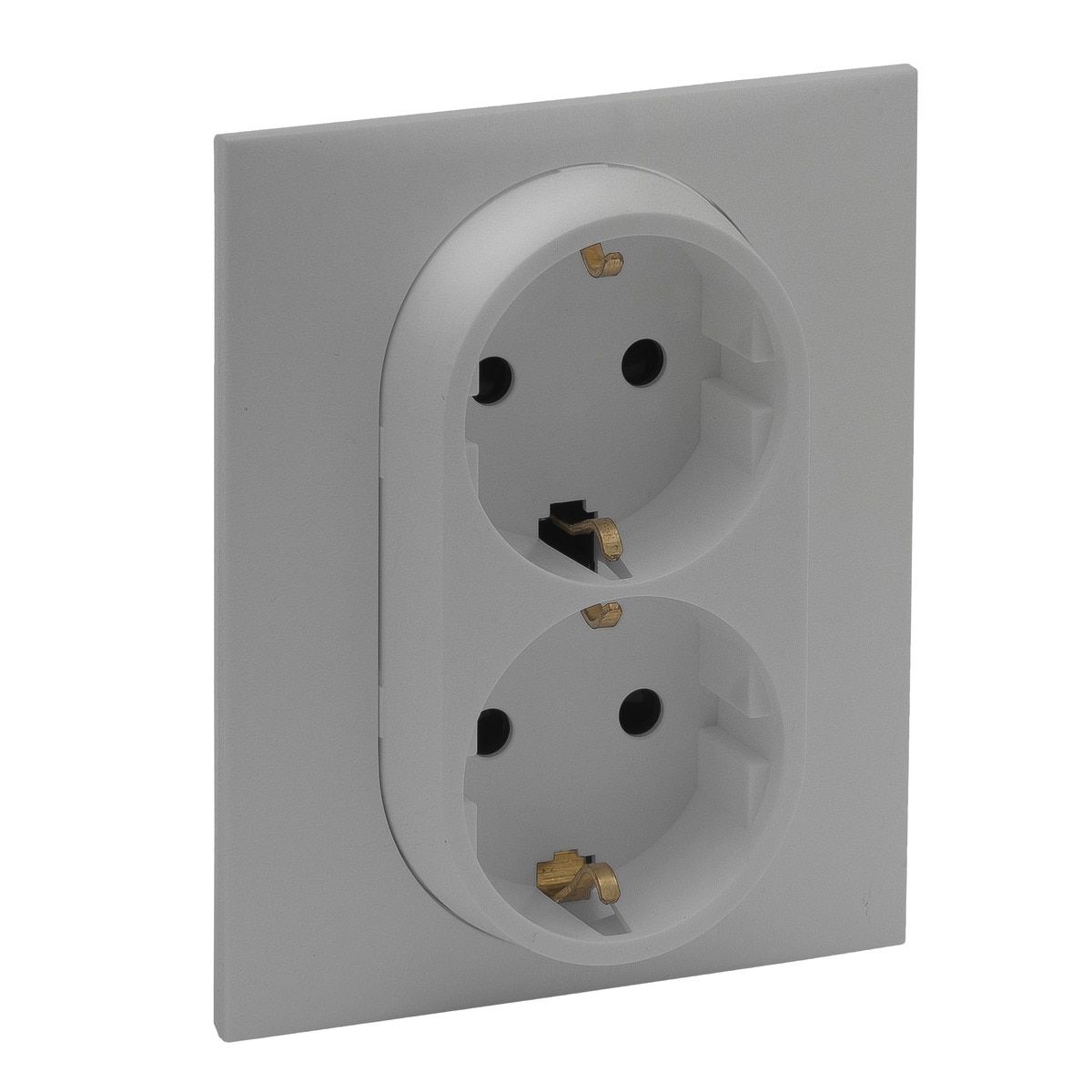 Enchufe Doble Nstep Bl Blanco-2
