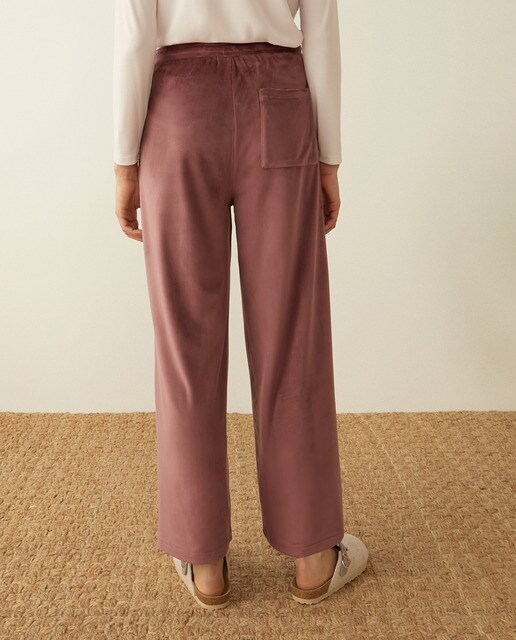 Pantalón palazzo terciopelo línea Comfort · Southern Cotton · El Corte  Inglés