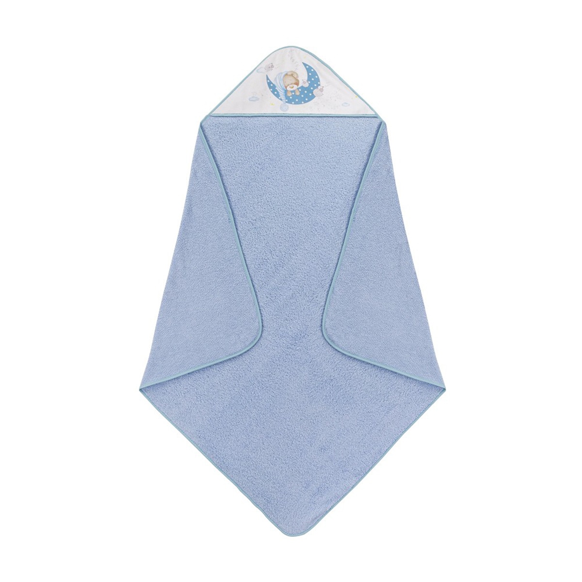 Capa de Baño Interbaby Bear Sleeping azul Azul-2