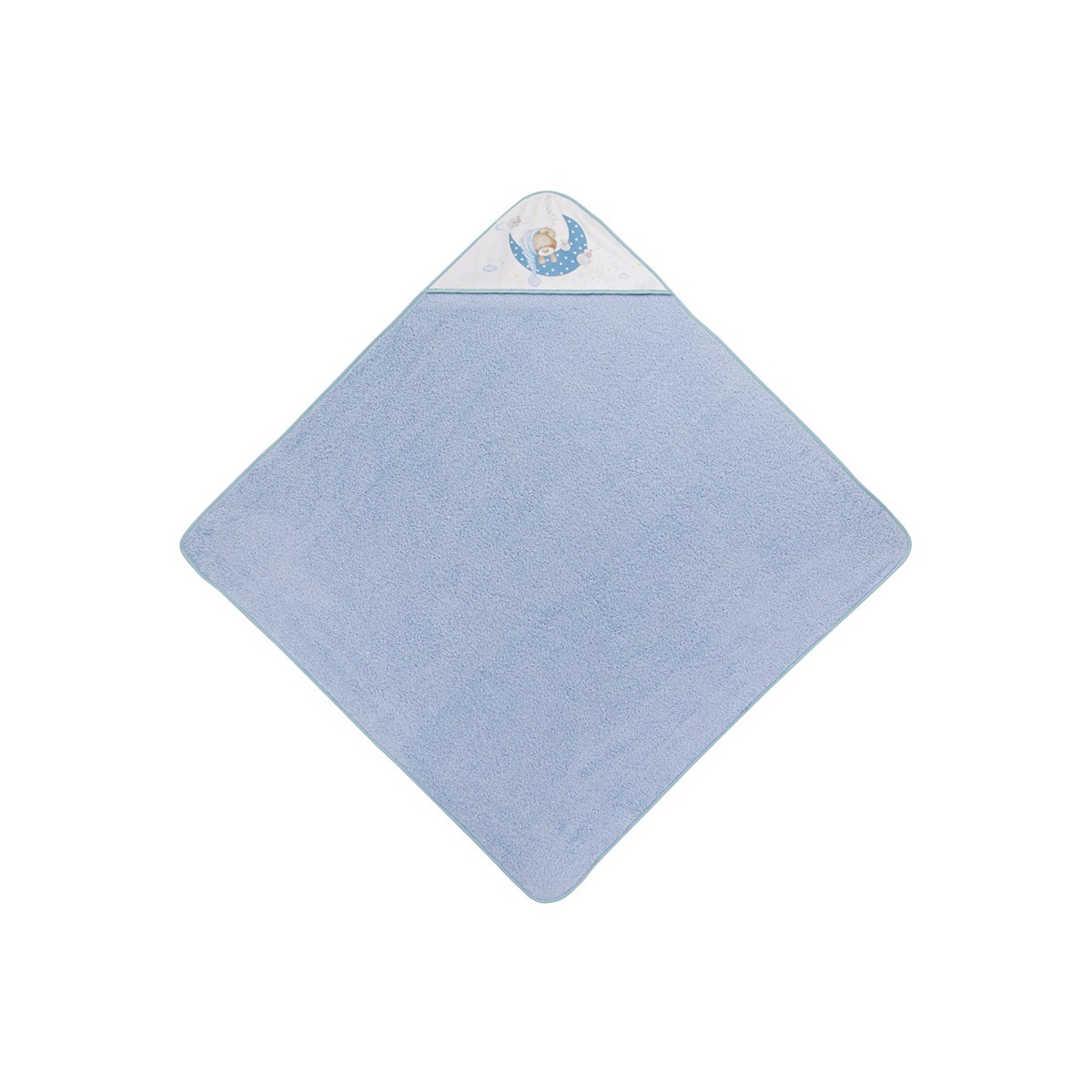 Imagen 0 de Capa de Baño Interbaby Bear Sleeping azul