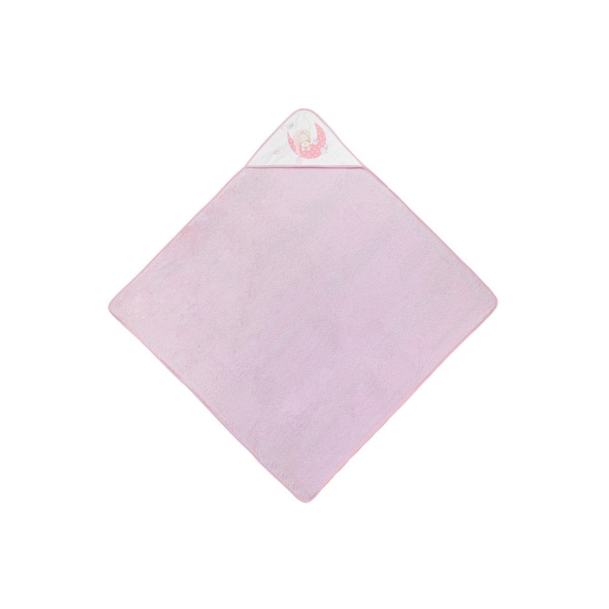 Imagen 0 de Capa de Baño Interbaby Bear Sleeping rosa