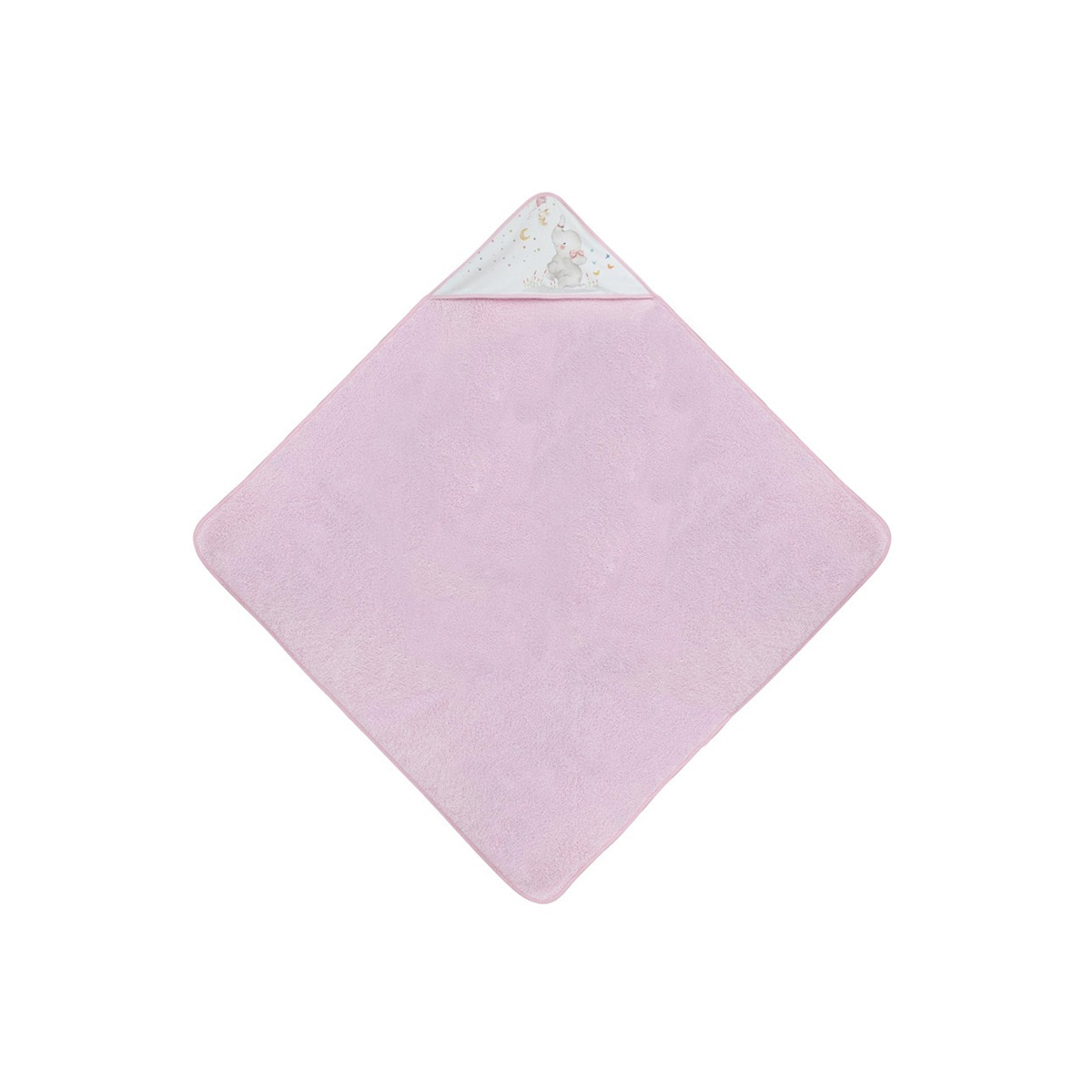 Imagen 0 de Capa de Baño Interbaby Elefante rosa