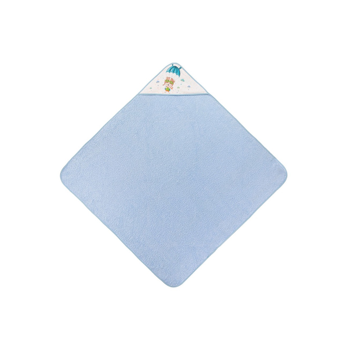 Imagen 0 de Capa de Baño Interbaby Oso Paracaídas azul