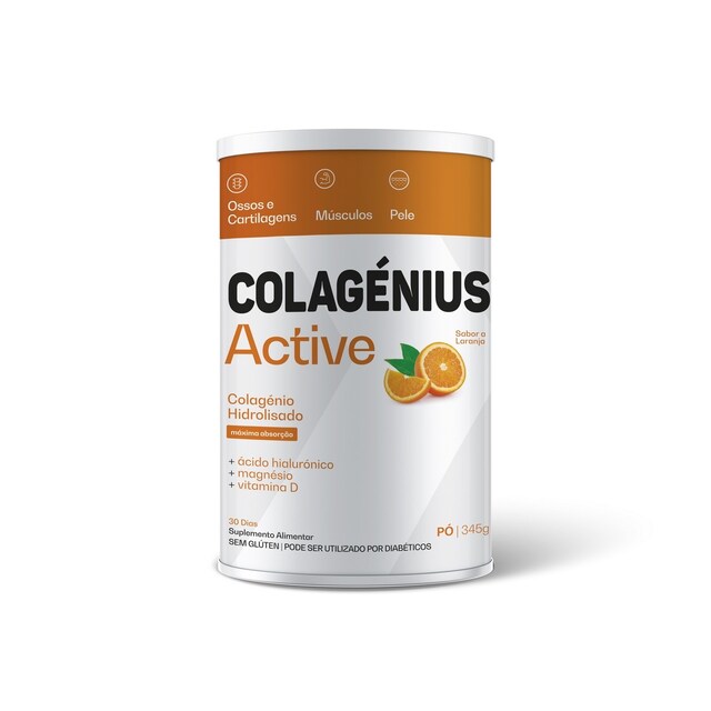 Imagem 0 de Suplemento Alimentar Active Laranja Pó 345g Colagénius