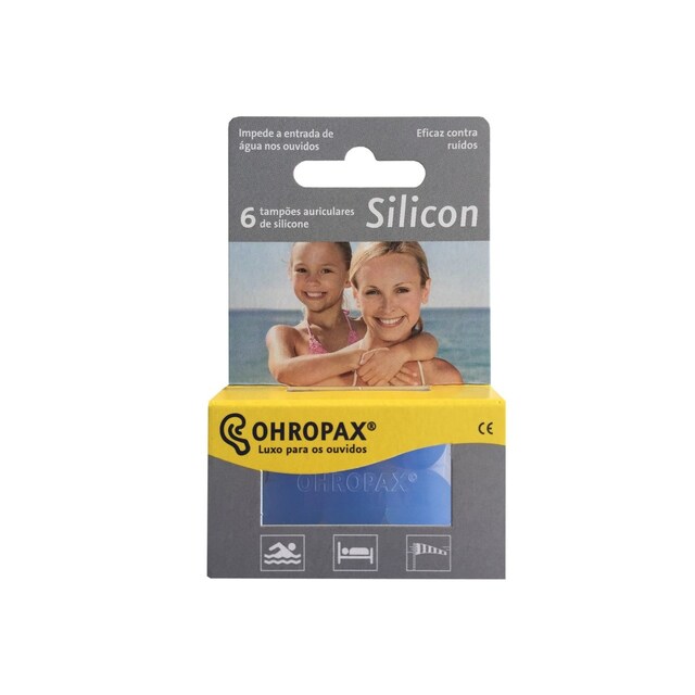 Imagem 0 de Tampões de Ouvidos Silicone 6un Ohropax