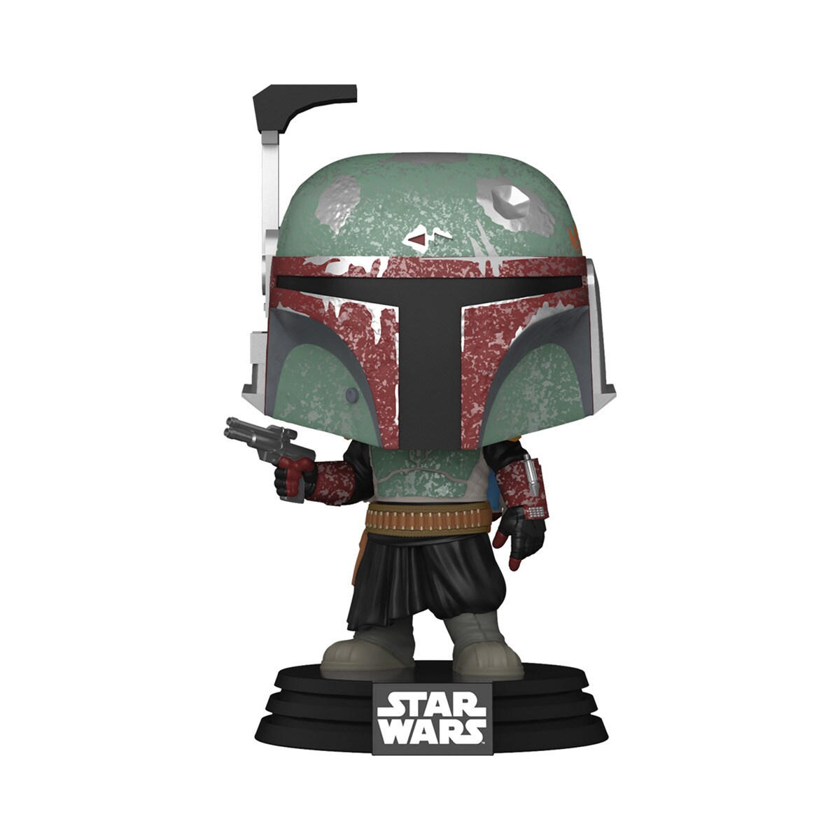 Figura Funko POP Star Wars The Mandalorian Boba Fett Con Bluster 1