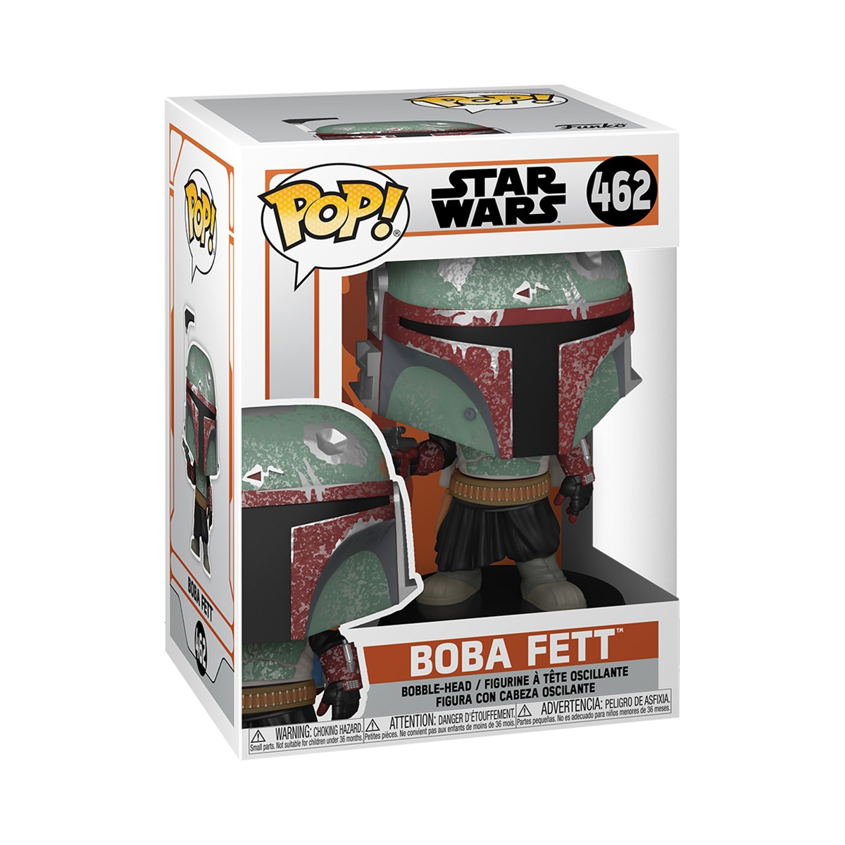 Figura Funko POP Star Wars The Mandalorian Boba Fett Con Bluster 2
