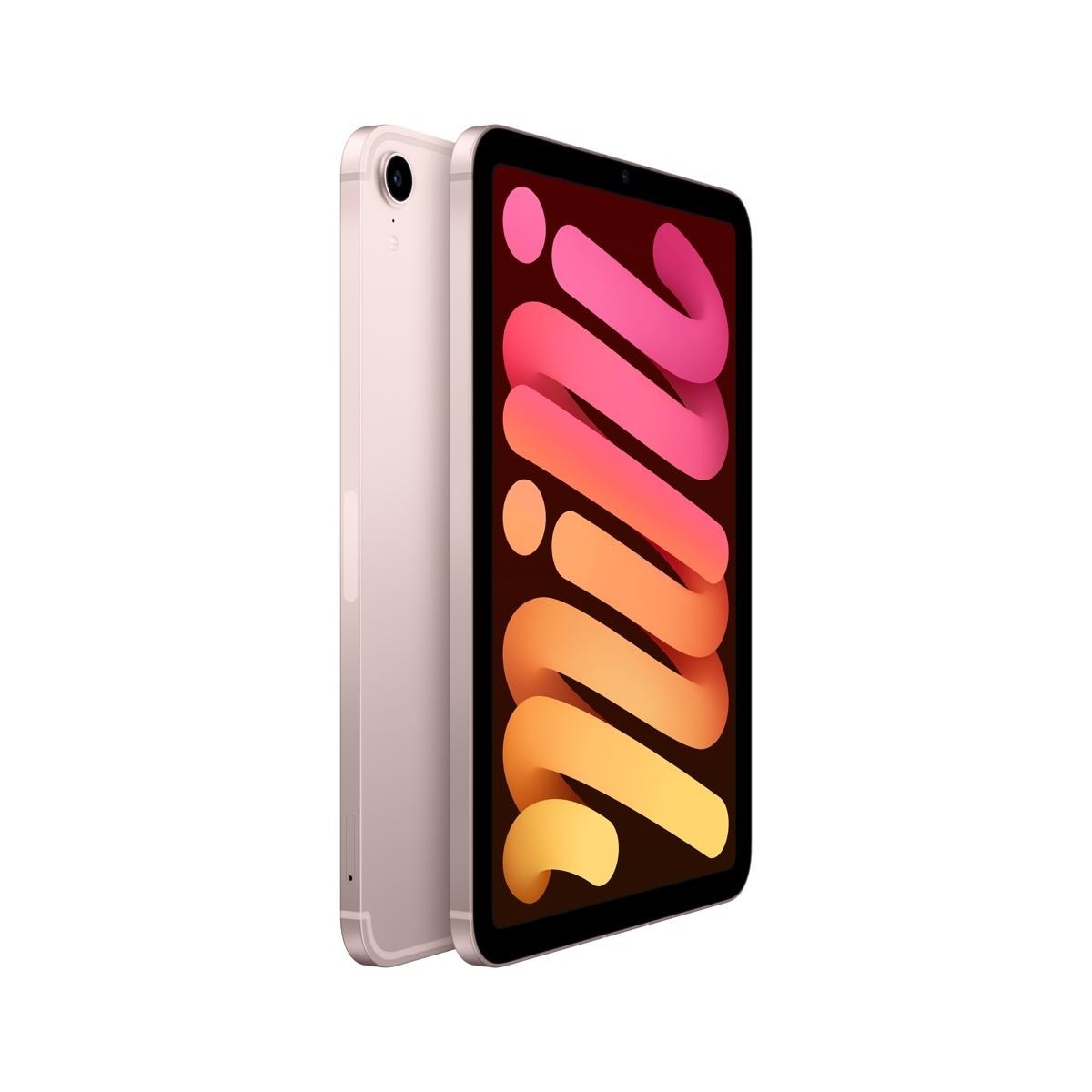 Apple iPad mini (2021) Wi-Fi + Cellular (6ª Gen.) Rosa-3