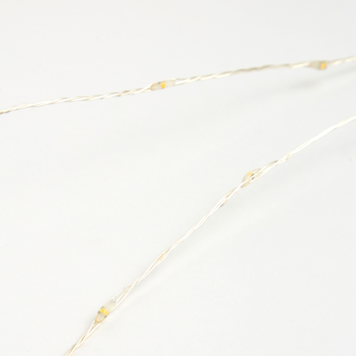 Guirnalda con cable con 320 luces LED para exterior Navidad El Corte Inglés Blanco-3