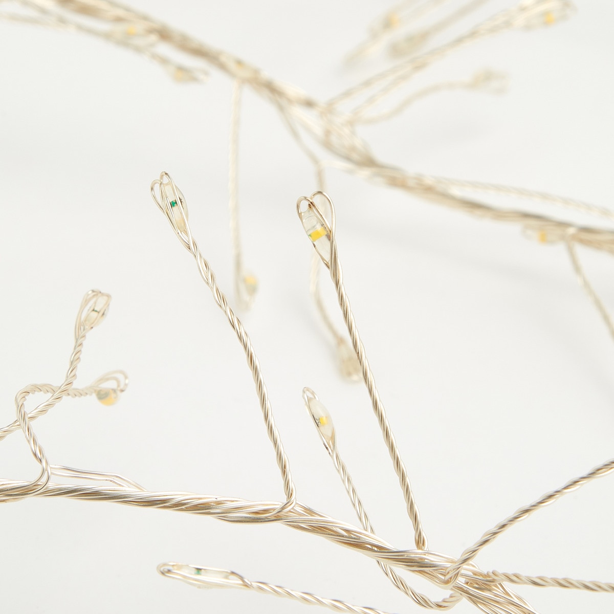 Guirnalda con cable 300 luces LED para exterior Navidad El Corte Inglés Blanco-3