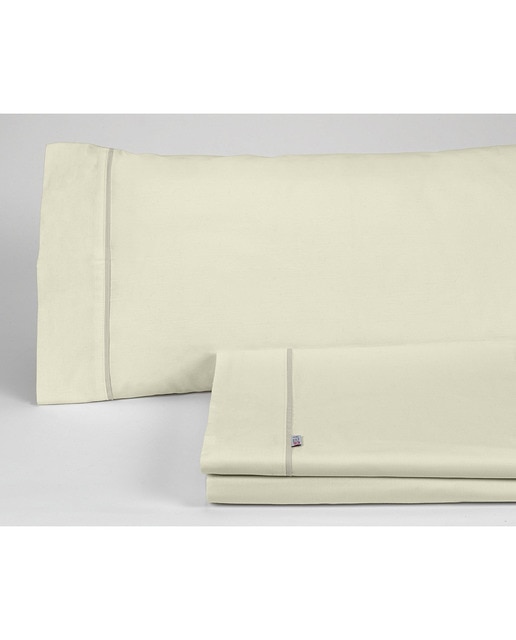 Imagen 0 de Juego sábanas liso beige (varias piezas)