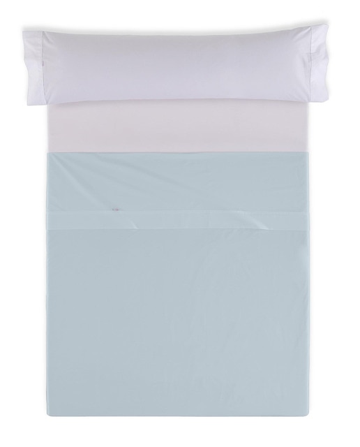 Imagen 0 de Sábana encimera azul celeste