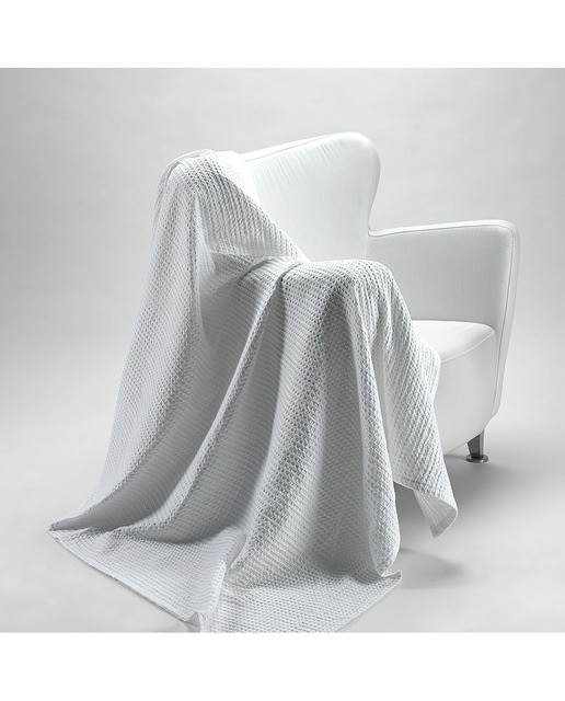 Imagen 0 de Plaid blanco