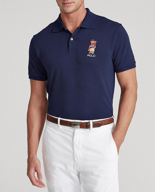 Imagen 0 de Polo de hombre regular azul
